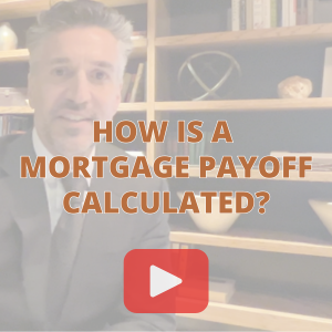 What's in a mortgage payoff?